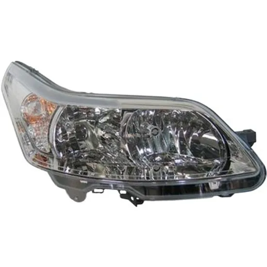 Far dreapta CITROEN C4 1 SEDAN 2006->2013 perioada 2006 2007 2008 2009 2010 2011 pana la an de fabricatie 2009, cu motor reglaj, semnal transparent, cu reglaj electric, cu semnal, cu bec H7/H1