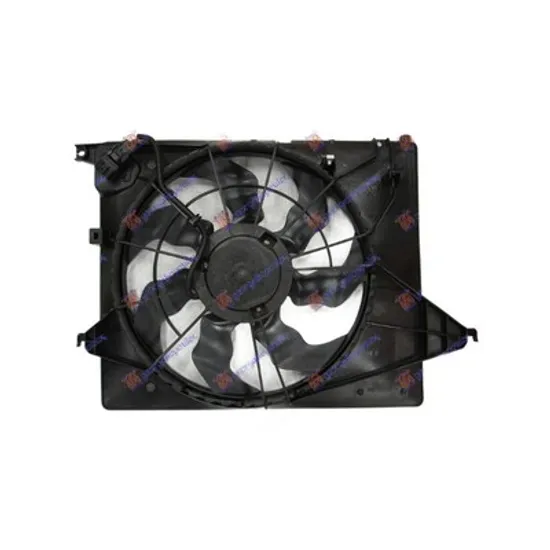 Ventilator Motor HYUNDAI SANTA FE 2 2005->2012 Electroventilator radiator (benzina) M/A Perioada 2006 2007 2008 2009 2010 2011 2012