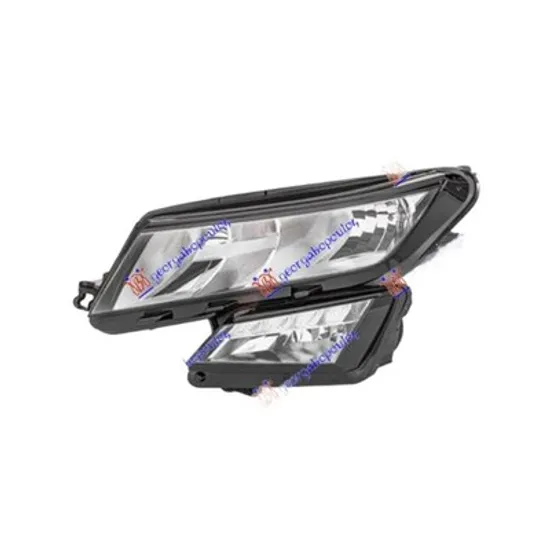 Faruri SKODA KODIAQ 2016-> Far reglaj electric cu lampa daylight LED stanga Perioada 2016 2017 2018 2019 2020 2021 2022