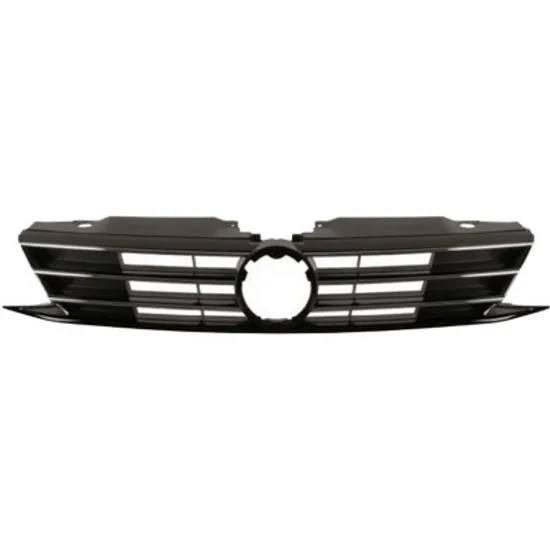 Grila radiator VW JETTA 6 2010-> perioada 2010 2011 2012 2013 2014 2015 2016 2017 de la an de fabricatie 07/2014,, cromat