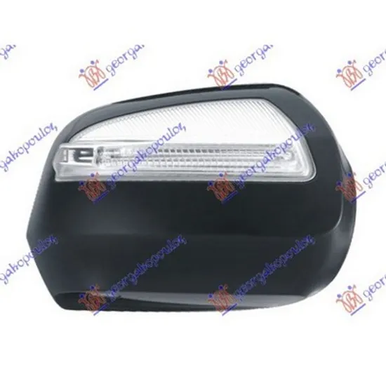 Capac Oglinda MERCEDES M-CLASS W164 2005->2011 Capac oglinda 2008-> cu semnal Led si lampa inferioara dreapta, Perioada 2008 2009 2010