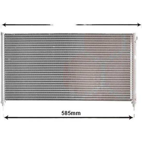 Radiator aer conditionat PEUGEOT 508 1 2010->2018 pentru 2.0 BlueHDi 180, perioada 2014 2015 2016 2017 2018