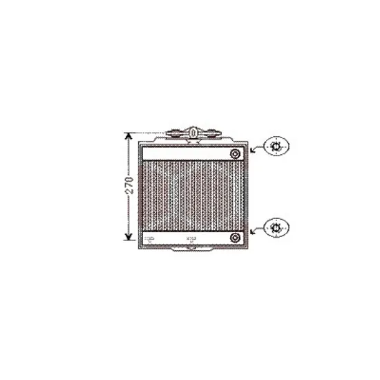 Radiator apa STANGA BMW 7 F01 2008->2015 pentru 750 i, Li xDrive, 750 Li xDrive, perioada 2012 2013 2014 2015