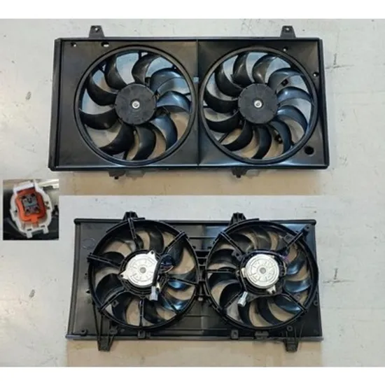 Ventilator Motor MAZDA 6 GG 2007->2013 Ventilator (dublu) 1.8-2.0 benzina - 2.2 CRDT diesel (4+4PIN) Perioada 2007 2008 2009 2010 2011 2012 2013