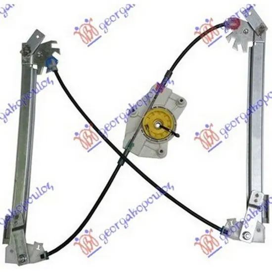 Macara Usa PORSCHE CAYENNE 9PA 2002->2010 Macara usa spate electrica fara motor EURO stanga Perioada 2002 2003 2004 2005 2006 2007 2008 2009 2010