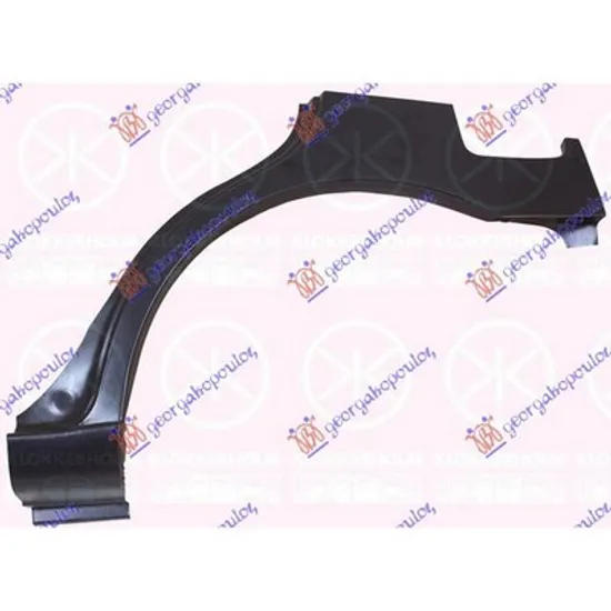 Pasaj Aripa HYUNDAI ACCENT 2 LC 1999->2005 Pasaj aripa spate pentru 4 usi pentru sedan 1999->2002 stanga Perioada 2000 2001 2002 2003 2004 2005