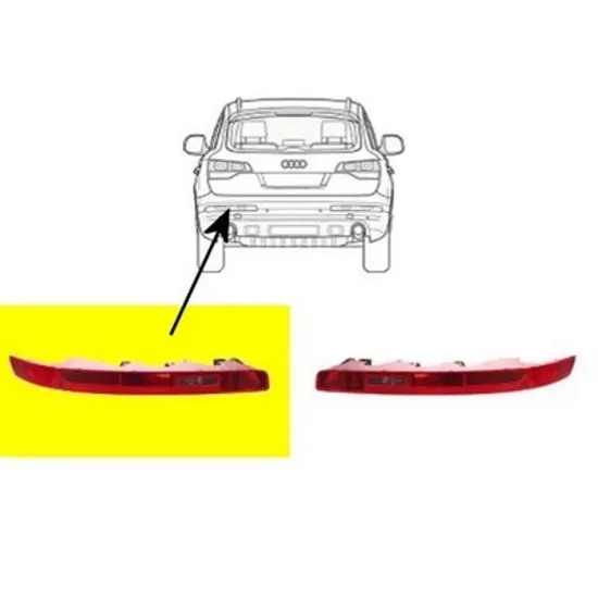Lampa stop spate stanga AUDI Q7 2006->2015 perioada 2006 2007 2008 2009 2010 pana la an de fabricatie 07/2009,