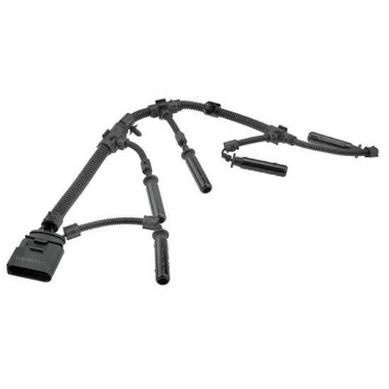 cabluri bujii incandescente VW CARAVELLE 2.5 TDi -120KW/163CP- 2461cmc, pentru motor BLJ, perioada 2003,2004,2005,2006,2007,2008,2009