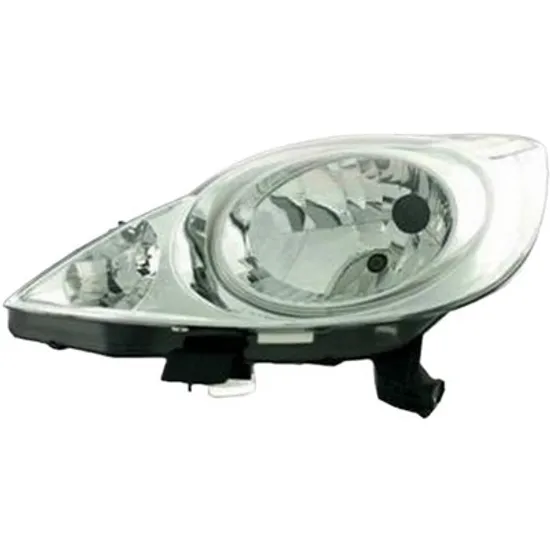 Far stanga PEUGEOT 107 2005->2014 perioada 2005 2006 2007 2008 2009 2010 2011 2012 2013 2014 de la an de fabricatie 03/2012, cu motor reglaj, semnal transparent, cu reglaj electric, cu bec H4
