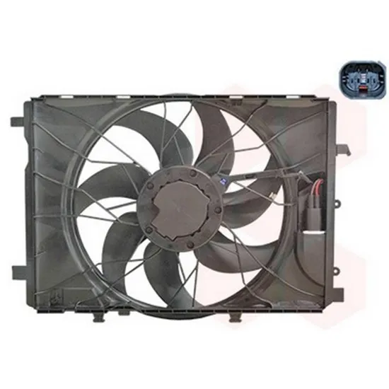 Ventilator Motor MERCEDES GLK-CLASS X204 2008->2015 Electroventilator radiator complet ( benzina-diesel) cu aer conditionat Perioada 2008 2009 2010 2011 2012 2013 2014 2015
