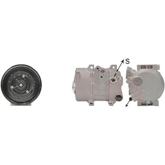 Compresor aer conditionat KIA SORENTO 3 2015->2020 2.4 129KW 175CP , pentru motor G4KE perioada 2015 2016 2017 2018 2019 2020