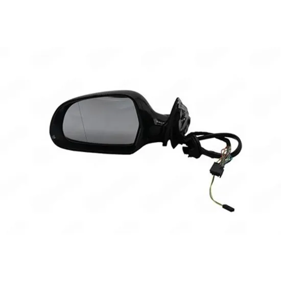 Oglinda AUDI A6 C6 2004->2011 Oglinda exterioara electrica cu incalzire cu rabatare electrica pentru vopsit (cu memorie) (cu semnal si senzor banda si lampa podea) (17 PIN) STANGA Perioada 2008 2009 2010