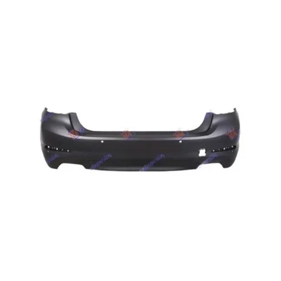Bara Spate BMW 5 G30, F90 2016-> Bara spate pentru vopsit SEDAN (LUXURY/SPORT LINE) (cu 2 degajari esapament simple drepte ) (cu senzori parcare) Perioada 2016 2017 2018 2019 2020 2021 2022
