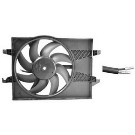 Ventilator Motor FORD FUSION 2002->2012 Electroventilator complet benzina/diesel fara aer conditionat, Perioada 2002 2003 2004 2005 2006 2007 2008 2009 2010