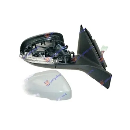 Oglinda VOLVO S80 2 2006->2016 Oglinda exterioara electrica cu incalzire cu rabatare electrica cu memorie (cu semnal si cu lampa podea) dreapta Perioada 2006 2007 2008 2009 2010 2011 2012