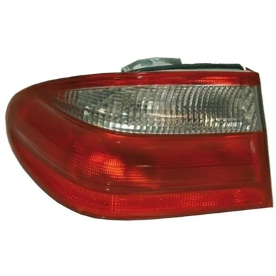 Stop Spate MERCEDES E-CLASS W210 1995->2002 Lampa spate exterioara stanga, rosu/alb, ptr modele cu 4 usi Classic/Elegance ((W210) 06.99-12.01) Perioada 1999 2000 2001 2002