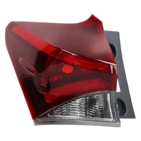 Lampa stop spate stanga TOYOTA AURIS / COROLLA E18 2012->2018 perioada 2012 2013 2014 2015 2016 2017 2018 de la an de fabricatie 08/2015, semnal alb, exterior
