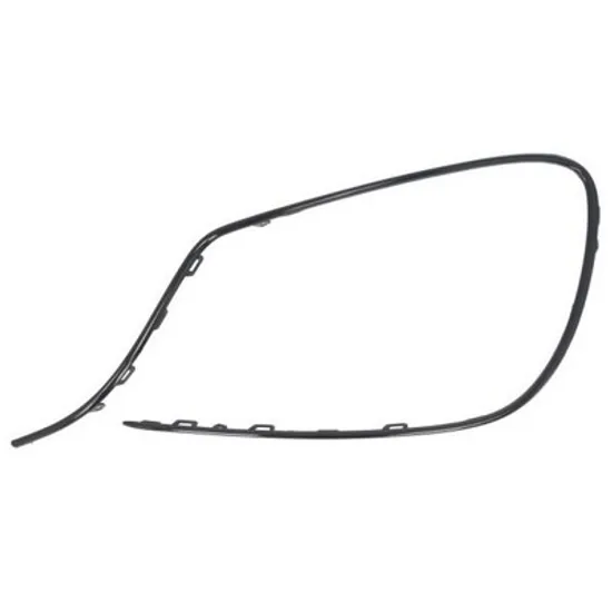 Ornament Grila MERCEDES S-CLASS W222 2013->2020 Bandou Grila bara fata negru neted (S63/S65 AMG) DREAPTA Perioada 2017 2018 2019 2020