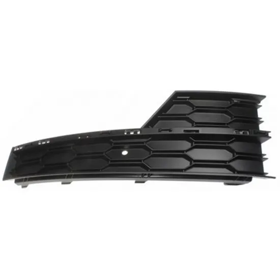 Grila Bara SKODA OCTAVIA 3 2012->2019 Grila bara fata lateral cu bandou cromat (cu gaura proiector) dreapta Perioada 2017 2018 2019 2020 2021 2022 2023