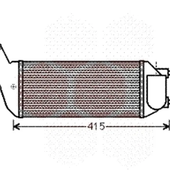 Intercooler CITROEN DS4 2011->2015, DS5 2011->2015 pentru 2.0 BlueHDi 180, perioada 2013 2014 2015