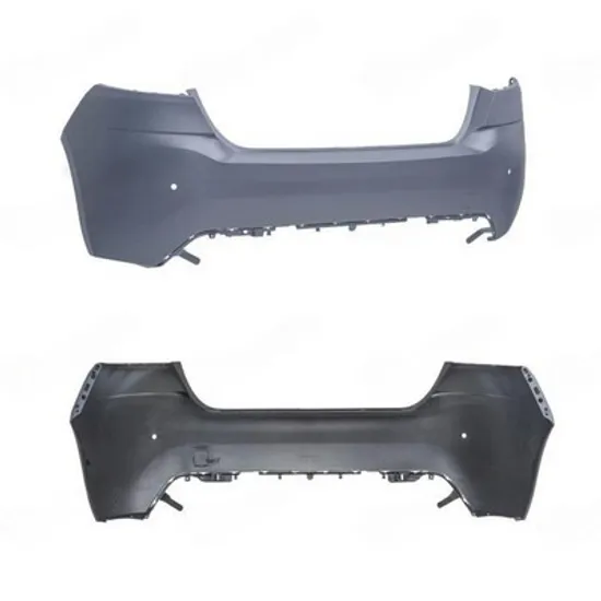 Bara Spate PEUGEOT 308 2 2013->2021 Bara spate pentru vopsit (cu 2 senzori) Perioada 2013 2014 2015 2016 2017