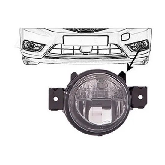 Lampa Fata NISSAN NOTE 2013->2020 Lampa daylight E stanga Perioada 2013 2014 2015 2016 2017 2018 2019