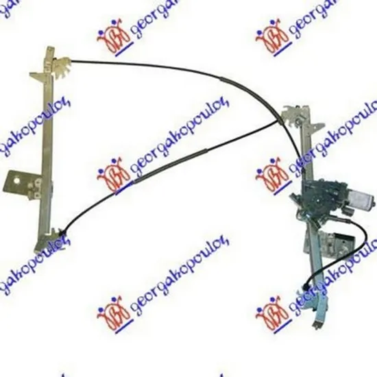 Macara Usa PEUGEOT 206+ 2009->2013 Macara usa fata electrica CABRIO EUROPE stanga Perioada 2009 2010 2011 2012 2013 2014 2015