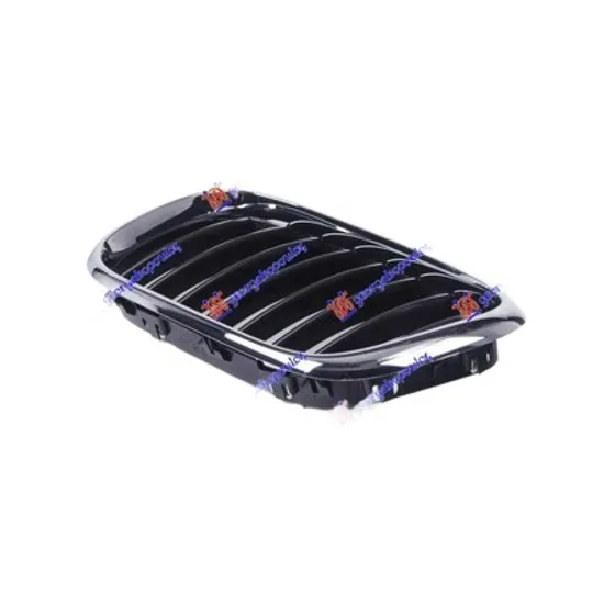Grila Radiator BMW X5 E53 2000->2006 Grila radiator stanga, crom/negru (E53 05.00-12.03) Perioada 2000 2001 2002 2003 2004