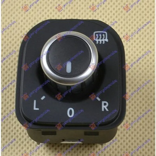 Buton Oglinda SEAT ALHAMBRA 2010-> Buton actionare oglinda exterioara cromat/neagra 6 pini Perioada 2010 2011 2012 2013 2014 2015 2016