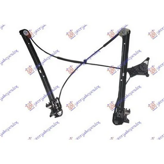 Macara Usa AUDI A3 Sportback 8VA, 8VF 2012->2020 Macara geam usa fata electrica (H/B) (fara motor) dreapta Perioada 2012 2013 2014 2015 2016 2017 2018 2019 2020