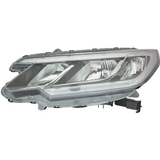 Far stanga HONDA CR-V 4 2012->2016 perioada 2012 2013 2014 2015 2016 2017 de la an de fabricatie 01/2015, cu motor reglaj, cu reglaj electric, cu daylight, pentru daylight LED, cu bec H11/HB3