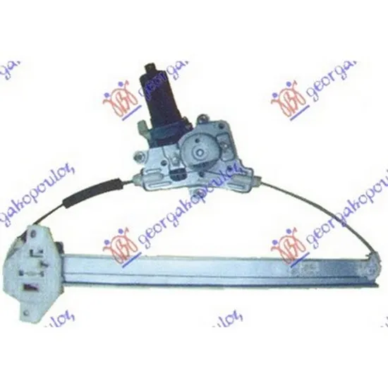 Macara Usa HYUNDAI ACCENT 2 LC 1999->2005 Macara usa spate electrica pentru stanga Perioada 2000 2001 2002 2003 2004 2005