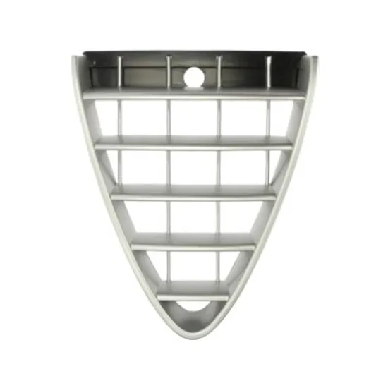 Grila radiator ALFA ROMEO 147 2000->2010 perioada 2001 2002 2003 2004 2005 2006 2007 2008 2009 2010 argintiu, de la an de fabricatie 2006
