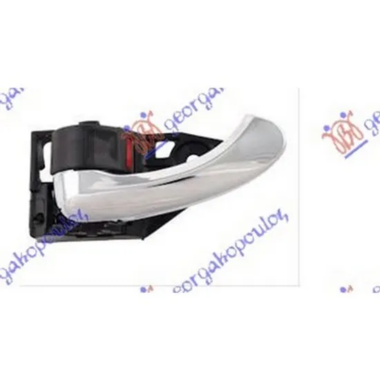 Maner Usa TOYOTA RAV 4 III 2005->2014 Maner usa fata/spate interior cromat/negru ->2008 stanga Perioada 2005 2006 2007 2008 2009