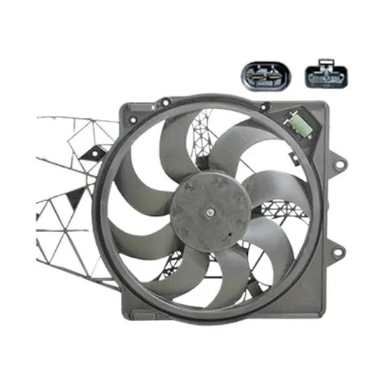 Ventilator motor FIAT PUNTO EVO 199 2008-> 1.3 D Multijet 55KW 75CP , pentru motor 199 A2.000, 199 A9.000 perioada 2009 2010 2011 2012