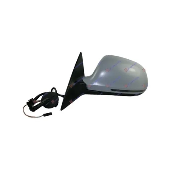 Oglinda AUDI A6 C6 2004->2011 Oglinda exter stanga electr/incalz cu semnal si lampa 8 pini (08-11) Perioada 2008 2009 2010 2011