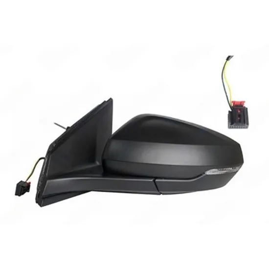 Oglinda VW POLO 6 2017-> Oglinda exterioara cu cabluri negru (cu semnal) STANGA Perioada 2017 2018 2019 2020 2021 2022