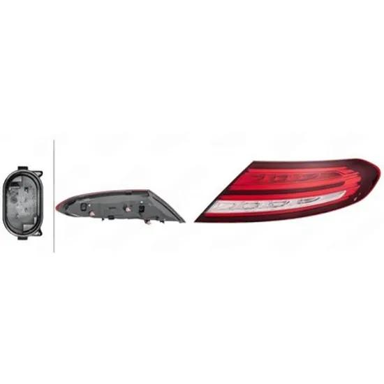 Stop Spate MERCEDES C-CLASS Coupe C205 2015-> Lampa stop spate exterior LED (HELLA) DREAPTA Perioada 2015 2016 2017 2018 2019 2020