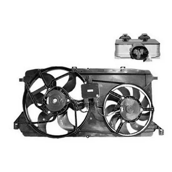 Ventilator Motor FORD TRANSIT 2005->2014 Electroventilator complet 2.3i16V-2.2TDC cu aer conditionat, 2006->2013 Perioada 2006 2007 2008 2009 2010 2011 2012 2013