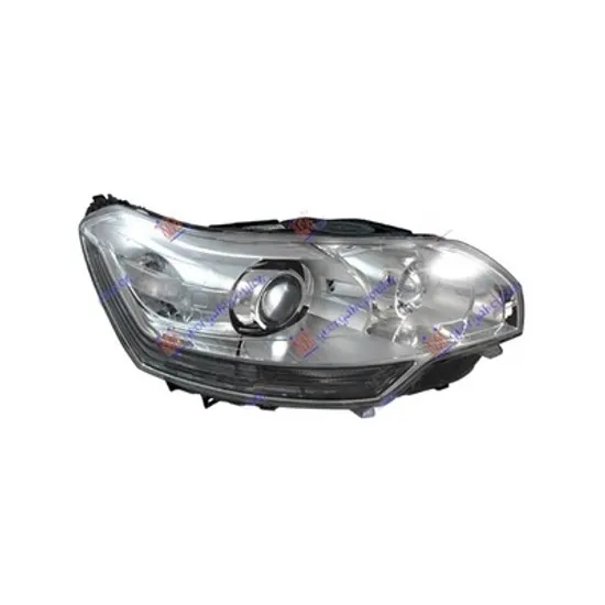 Faruri CITROEN C5 3 Sedan RD 2008-> Far dreapta H1/H7 regl electric cu motor, adaptiv ->10.2010 Perioada 2008 2009 2010
