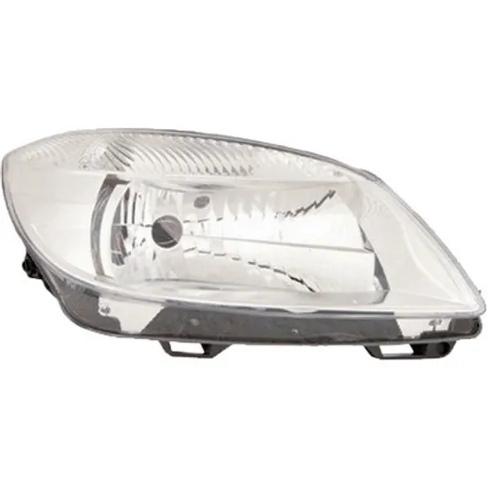 Far dreapta SKODA ROOMSTER Praktik 2006->2015 perioada 2010 2011 2012 2013 2014 2015 , cu motor reglaj, cu reglaj electric, cu bec H4