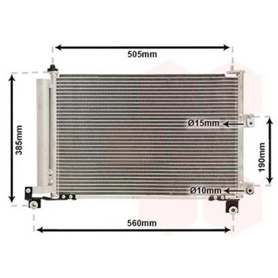 Radiator Aer Conditionat FORD RANGER 2011-> Radiator aer conditionat 2,5-3,0 TDCi 54x35,2 2009->2012 Perioada 2011 2012 2013 2014 2015 2016 2017