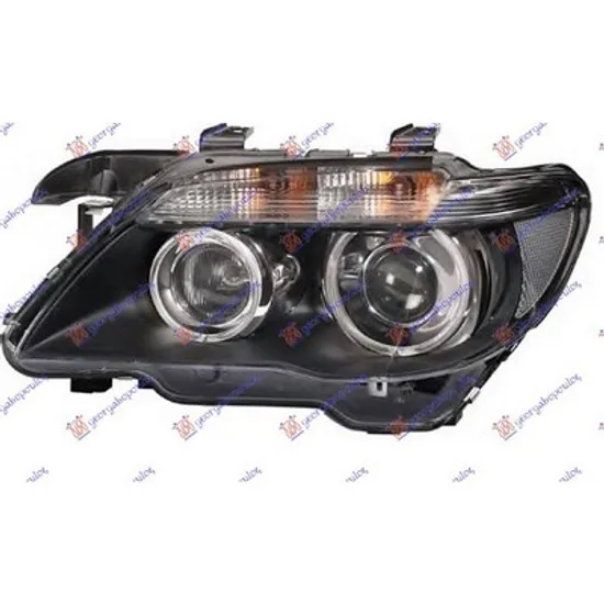 Faruri BMW 7 E65 2001->2008 Far BI-XENON 2005-> functie cornering HELLA stanga 2001->2008 Perioada 2001 2002 2003 2004 2005 2006 2007