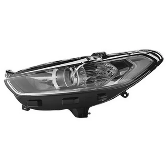Far stanga FORD MONDEO 5 2014-> perioada 2014 2015 2016 2017 2018 2019 pana la an de fabricatie 2019, cu motor reglaj, semnal transparent, cu reglaj electric, cu lumina de zi, cu bec H15, cu bec H7