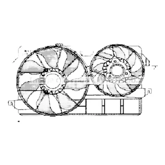 Ventilator motor FORD TOURNEO CONNECT 2002->2013 1.8 TDCi 81KW 110CP , pentru motor RWPA, RWPB, RWPC, RWPD perioada 2006 2007 2008 2009 2010 2011 2012 2013