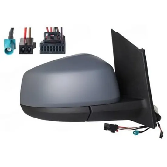 Oglinda VW CADDY 5 2020-> Oglinda exterioara electrica cu incalzire cu rabatare electrica pentru vopsit (cu senzor banda) cu antena (10 PIN) DREAPTA Perioada 2020 2021 2022 2023 2024 2025