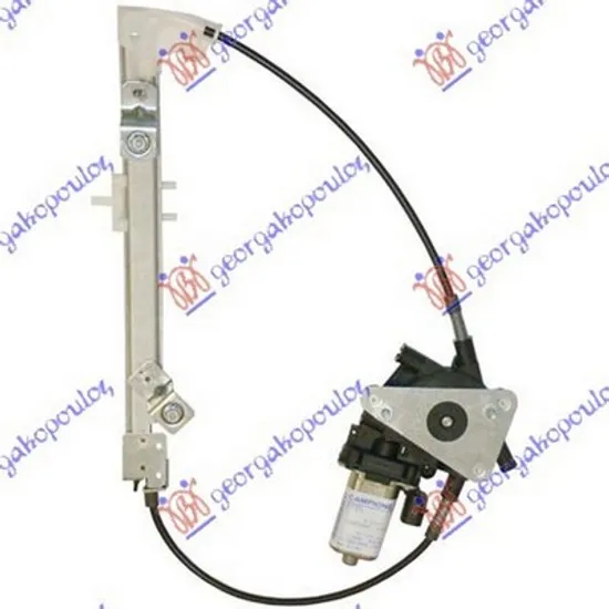 Macara Usa FIAT PUNTO EVO 199 2008-> Macara geam usa spate electrica EUROPE dreapta Perioada 2008 2009 2010 2011 2012