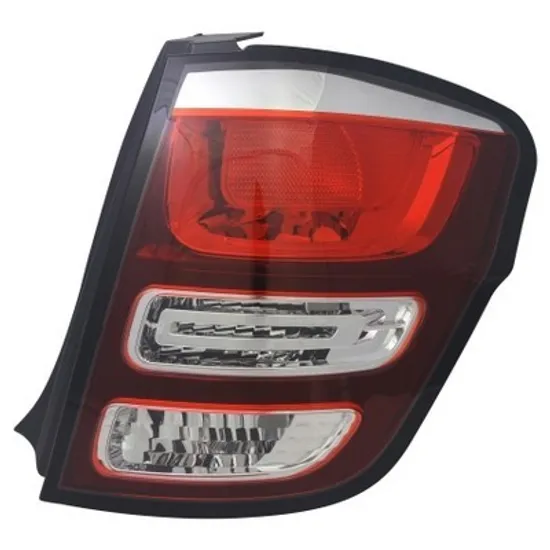 Lampa stop spate dreapta CITROEN C3 2 2009->2016 perioada 2010 2011 2012 2013 2014 2015 de la an de fabricatie 03/2013, semnal transparent, exterior, cu bec LED