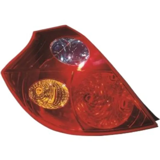 Lampa stop spate dreapta KIA CEED SW 2007->2012 perioada 2007 2008 2009 2010 2011 2012 rosu, semnal galben, pana la an de fabricatie 2010, pentru 5 usi, cu bec P21/5W, cu bec P21W