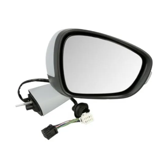 Oglinda exterioara dreapta CITROEN C4 Picasso 2 2013-> perioada 2013 2014 2015 2016 2017 2018 pana la an de fabricatie 2016, cu lampa podea, cu lumini de pozitie, cu semnal, numar pini 12, cu incalzire, cu senzor de temperatura, rabatare electrica, prevopsit partial,
